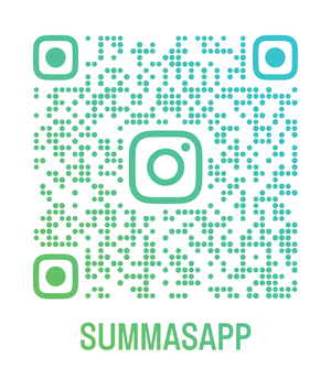 QR-code naar Instagram @summasapp